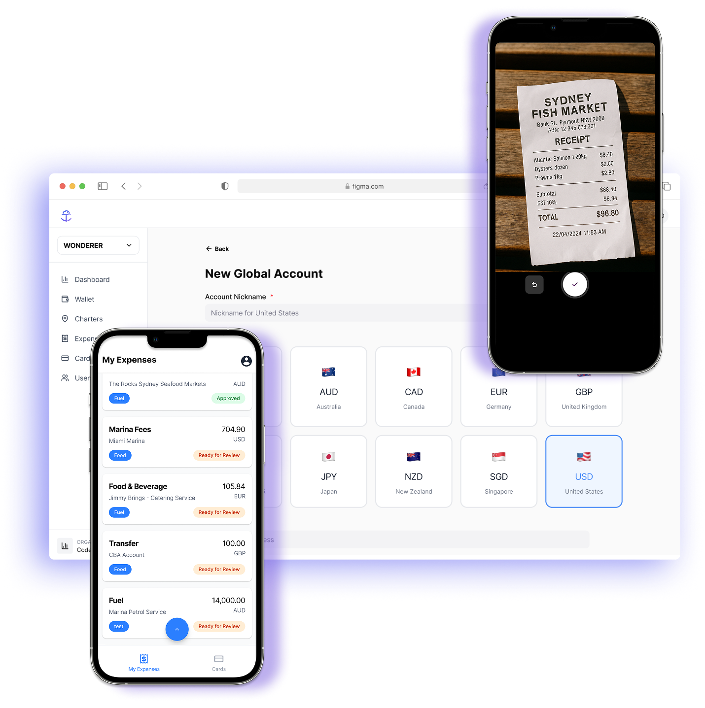 Product Mockup for APA Management